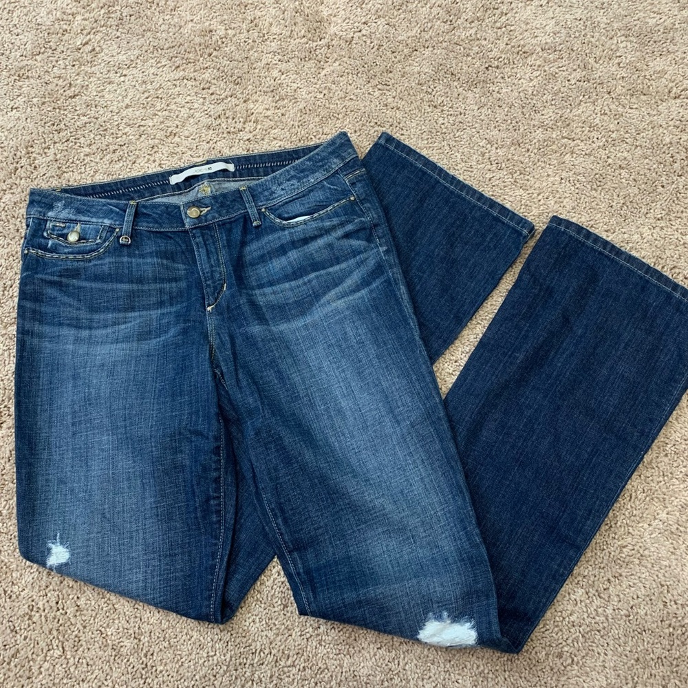 Joe’s jeans- honey. Size 31
